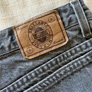 Brittania Gray Men's Jeans W32 L34